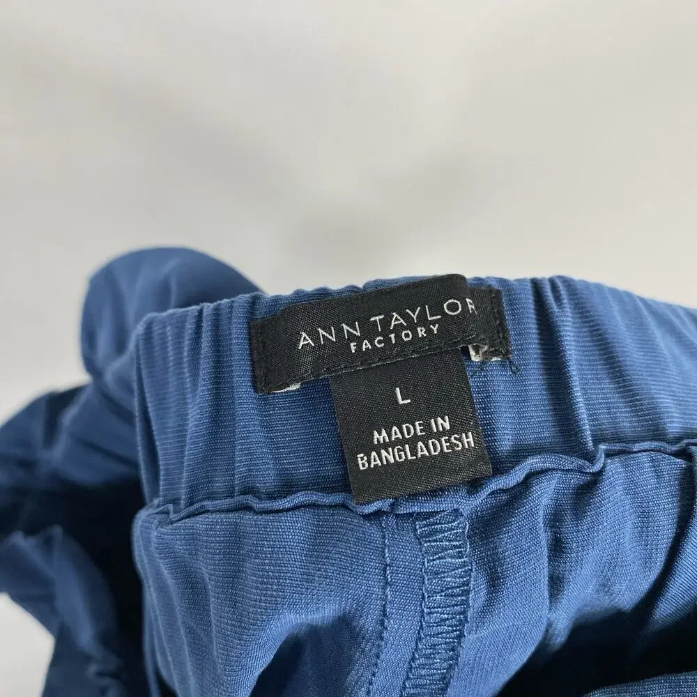 Ann Taylor Size Large Pull On Shorts Blue
